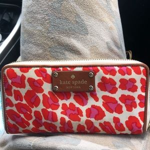 Kate Spade Cheetah Wallet